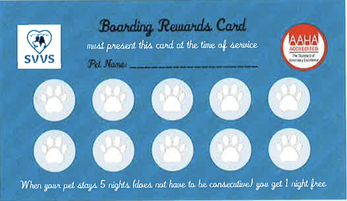 Boarding Rewards Card